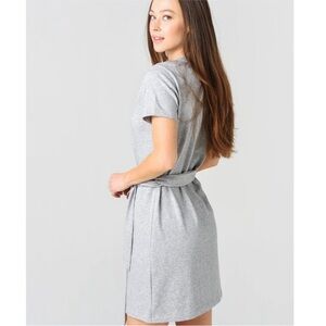 Vince Heather Gray Midi Dress